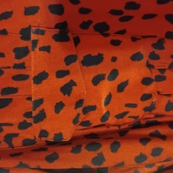 Lily Morgan red blouse with 3/4 sleeves - Picture 4 of 11